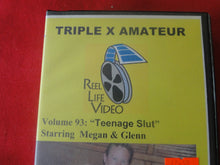 Load image into Gallery viewer, Vintage Adult XXX VHS Porn Tape X-Rated Triple X Amateur Teenage Slut    X4
