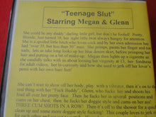 Load image into Gallery viewer, Vintage Adult XXX VHS Porn Tape X-Rated Triple X Amateur Teenage Slut    X4

