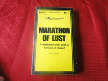 Load image into Gallery viewer, Vintage Erotic Porn Paperback Book/Novel Orpheus Marathon of Lust 1970     PB6

