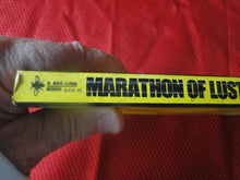 Load image into Gallery viewer, Vintage Erotic Porn Paperback Book/Novel Orpheus Marathon of Lust 1970     PB6
