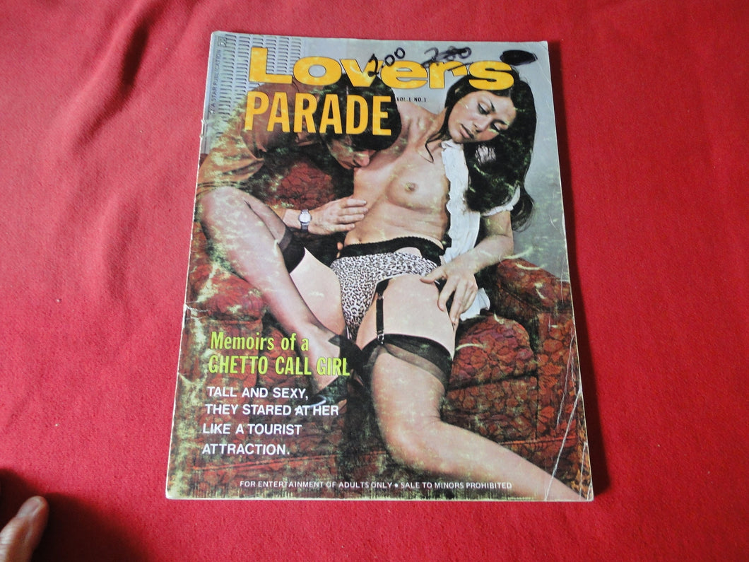 Vintage Nude Erotic Sexy Adult Magazine Lovers Parade NOT PERFECT    8