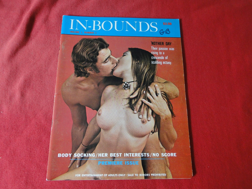 Vintage Nude Erotic Sexy Adult Magazine In-Bounds #1          8