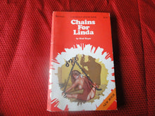 Load image into Gallery viewer, Vintage Erotic Porn Paperback Book/Novel Greenleaf Chains For Linda 1979 PB6
