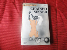 Load image into Gallery viewer, Vintage Erotic Porn Paperback Book/Novel Slave Women Chained Sinner 1980    PB6
