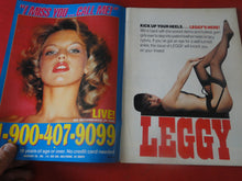 Load image into Gallery viewer, Vintage Nude Erotic Sexy Adult Magazine Leggy August 1992    P113
