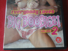 Load image into Gallery viewer, Vintage Adult Porn XXX DVD Movie Everybody Love Big Boobies Vol. 2 4 Hours B1
