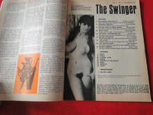 Load image into Gallery viewer, Vintage Nude Erotic Sexy Adult Magazine The Swinger November 1972       JB4
