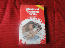 Load image into Gallery viewer, Vintage Erotic Porn Paperback Book/Novel Greenleaf Chained Trained Wife 1983     PB6
