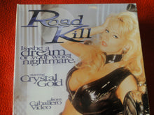 Load image into Gallery viewer, Vintage XXX VHS Porn Tape Adult Video Movie Caballero Road Kill Crystal Gold     V2
