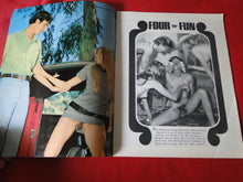 Load image into Gallery viewer, Vintage Nude Erotic Sexy Adult Magazine Four For Fun 1969           8
