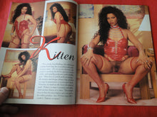 Load image into Gallery viewer, Vintage Nude Erotic Sexy Adult Magazine Black Beauties 1996          P84
