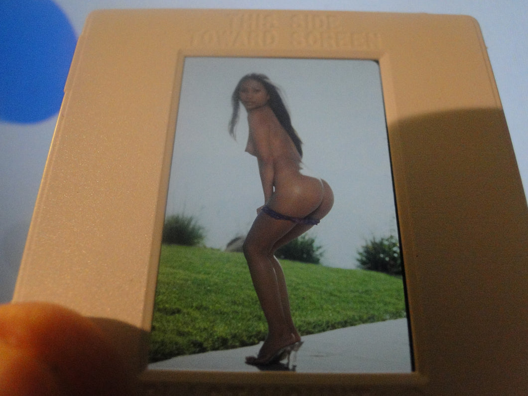 Vintage NUDE Hot Woman/Model 35mm Slide/Transparency Great Plump Ass   PS2