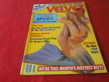Load image into Gallery viewer, Vintage Nude Erotic Sexy Adult Magazine Velvet August 1984      JB28

