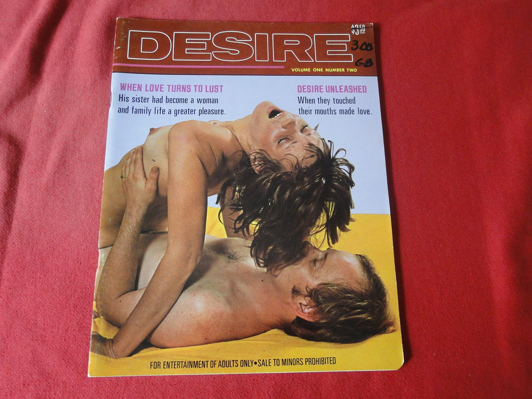 Vintage Nude Erotic Sexy Adult Magazine Desire  8