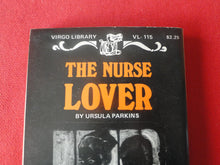 Load image into Gallery viewer, Vintage Erotic Porn Paperback Book/Novel Virgo The Nurse Lover       PB5
