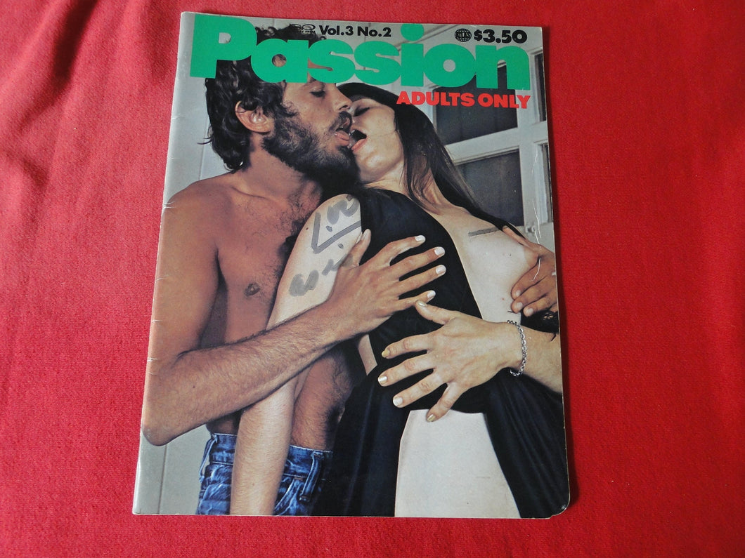 Vintage Nude Erotic Sexy Adult Magazine Passion 1974        8