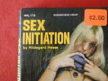 Load image into Gallery viewer, Vintage Erotic Porn Paperback Book/Novel Sex Initiation Hildegard Hesse 1977    PB5
