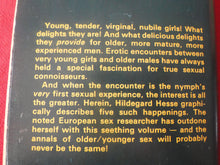 Load image into Gallery viewer, Vintage Erotic Porn Paperback Book/Novel Sex Initiation Hildegard Hesse 1977    PB5
