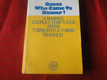 Load image into Gallery viewer, Vintage Erotic Porn Paperback Book/Novel Guess Who Came To Dinner? 1973     PB6

