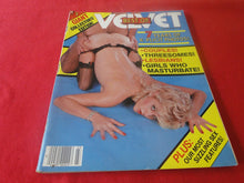 Load image into Gallery viewer, Vintage Nude Erotic Sexy Adult Magazine Velvet 1985        JB28
