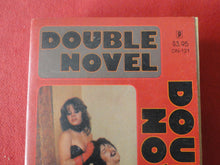 Load image into Gallery viewer, Vintage Erotic Porn Paperback Book/Novel Double Novel Bondage Swapping 1979    PB5
