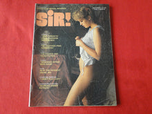 Load image into Gallery viewer, Vintage Nude Erotic Sexy Adult Magazine Sir October 1974           JB4
