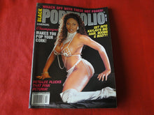 Load image into Gallery viewer, Vintage Nude Erotic Sexy Adult Magazine Black Portfolio April 1999         P84
