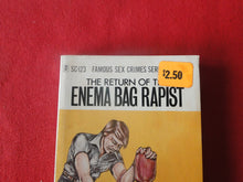 Load image into Gallery viewer, Vintage Erotic Porn Paperback Book/Novel The Return of the Enema Bag Rapist 1974     PB5
