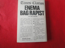 Load image into Gallery viewer, Vintage Erotic Porn Paperback Book/Novel The Return of the Enema Bag Rapist 1974     PB5
