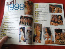 Load image into Gallery viewer, Vintage Nude Erotic Sexy Adult Magazine Black Tail April 1999           P84
