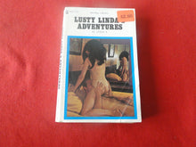 Load image into Gallery viewer, Vintage Erotic Porn Paperback Book/Novel Lusty Linda's Adventures 1977      PB5
