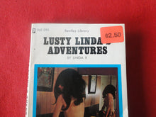 Load image into Gallery viewer, Vintage Erotic Porn Paperback Book/Novel Lusty Linda's Adventures 1977      PB5

