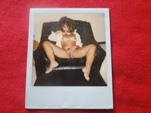 Load image into Gallery viewer, Vintage 1980s Nude Erotic Sexy Polaroid Nude Woman Photo Hispanic Honey Hairy Bush BBc
