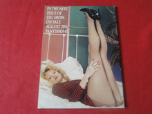 Load image into Gallery viewer, Vintage Nude Erotic Sexy Adult Magazine Leg Show Sept. 1990     P112
