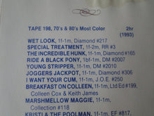 Load image into Gallery viewer, Vintage Adult XXX VHS Porn Tape Blue Vanities 70's &amp; 80's Most Color    X3
