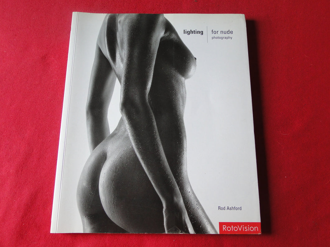 Vintage Hardcover Erotic Nude Women Picture Book Lighting For Nude Photography Rod Ashford