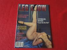 Load image into Gallery viewer, Vintage Nude Erotic Sexy Adult Magazine Leg Show Oct. 1990    P112
