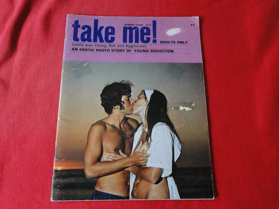 Vintage Nude Erotic Sexy Adult Magazine Take Me! #3             8