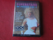 Load image into Gallery viewer, Vintage Adult Erotic Sexy Porn XXX DVD Movie SEALED Superstars of Porno V. 1 Taija Rae GD1
