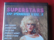Load image into Gallery viewer, Vintage Adult Erotic Sexy Porn XXX DVD Movie SEALED Superstars of Porno V. 1 Taija Rae GD1
