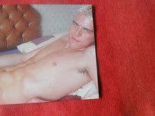 Load image into Gallery viewer, Vintage Gay Interest Nude Hot Hung Male Photo 5 x 7 Young Stud Large Cock Hot Jizz H40
