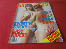 Load image into Gallery viewer, Vintage Nude Erotic Sexy Adult Magazine Club International January 1985    JB28
