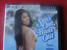 Load image into Gallery viewer, Vintage Adult Erotic Sexy Porn XXX DVD Movie SEALED Sun's Out, Buns Out       GD1
