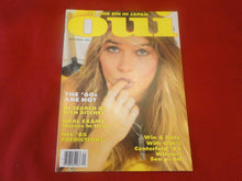 Load image into Gallery viewer, Vintage Nude Erotic Sexy Adult Magazine XXX Oui September 1985        P110
