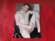 Load image into Gallery viewer, Vintage Gay Interest Nude Hot Hung Male Photo 5 x 7 Young Stud Large Cock  H40

