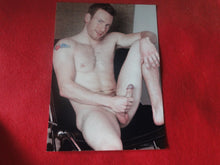 Load image into Gallery viewer, Vintage Gay Interest Nude Hot Hung Male Photo 5 x 7 Young Stud Large Cock  H40
