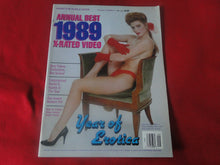Load image into Gallery viewer, Vintage Nude Erotic Sexy Adult Magazine Annual Best 1989 X-Rated Video    JB59
