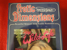 Load image into Gallery viewer, Vintage Adult XXX VHS Porn Tape Movie Erotic Dimensions The Wild Life X20
