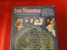 Load image into Gallery viewer, Vintage Adult XXX VHS Porn Tape Movie Erotic Dimensions The Wild Life X20
