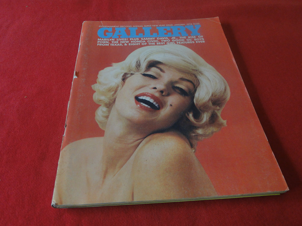Vintage Nude Erotic Sexy Adult Magazine Gallery January 1974     JB28